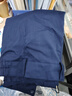 乾朗 乾朗 防静电工作服套装男女夏季长袖透气耐磨劳保服带反光条电焊工服汽修工程服加油站电力局工装可定制logo 藏蓝色夏长套装175 实拍图