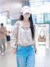 纽芝兰（NUCELLE）【Angelababy同款】香槟金编织女包26新款轻奢小众hobo女士托特包 香槟金中号+子母袋 【可放11寸Ipad】 时尚高端品牌送女友 实拍图