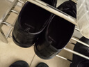 意尔康男鞋圆头商务正装鞋春秋单鞋系带皮鞋德比婚鞋 53449W 黑色 40 实拍图