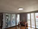 AOC护眼卧室吸顶灯 简约led灯具超薄普瑞灯珠三色 48W 40cm包安装 实拍图