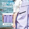 臻佑（Grsaed）赶海连体裤儿童下水裤捉鱼玩水涉水服水裤水鞋一体玩沙水裤蓝26码 实拍图