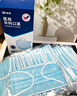 振德一次性医用外科口罩独立包装防尘花粉防晒口罩成人蓝色100只 实拍图