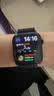 Apple/苹果 Watch S11 智能手表GPS款46毫米亮黑色铝金属表壳黑色运动型表带M/L MEVH4CH/B 实拍图