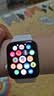 Apple/苹果 Watch SE 3 智能手表GPS+蜂窝款40毫米星光色铝金属表壳星光色运动型表带M/L MEPN4CH/B 实拍图