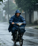 雨航（YUHANG）电动车雨衣电动车专用电瓶车雨披带镜套藏青色3XL 实拍图