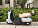 金箭电动摩托车 【人气爆款】灵彩60V20AH铅酸电池长续航800W大动力踏板电动轻便摩托车电动车积木蓝 实拍图