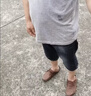 耐克NIKE男子短袖T恤运动宽松休闲透气圆领运动上衣AR5005-066灰2XL 实拍图
