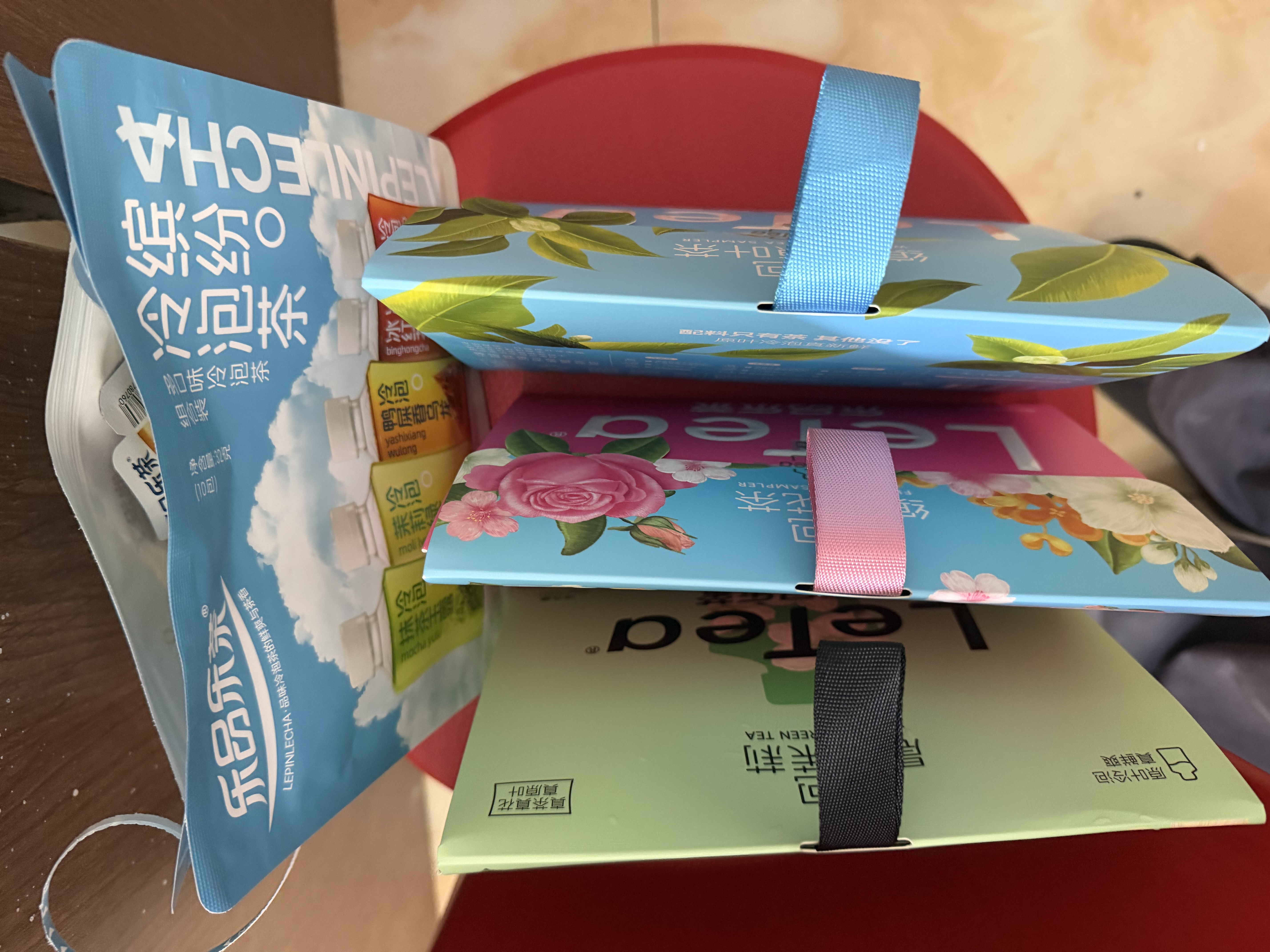 乐品乐茶【露思同款】LeTea冷泡茶缤纷原叶袋泡茶包抹茶玉露茶叶饮料10包 实拍图