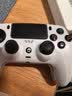 京盏适用ps5/4/3手柄pro无线蓝牙有线PC电脑Steam平台switch手柄Pro手柄非任天堂原装游戏slim手柄 PS5蓝牙无线手柄【5005B白色】 实拍图