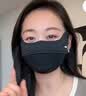 蕉下（beneunder）冰丝防晒口罩女防晒面罩护眼角夏季骑行遮阳脸基尼防紫外线AL833 实拍图