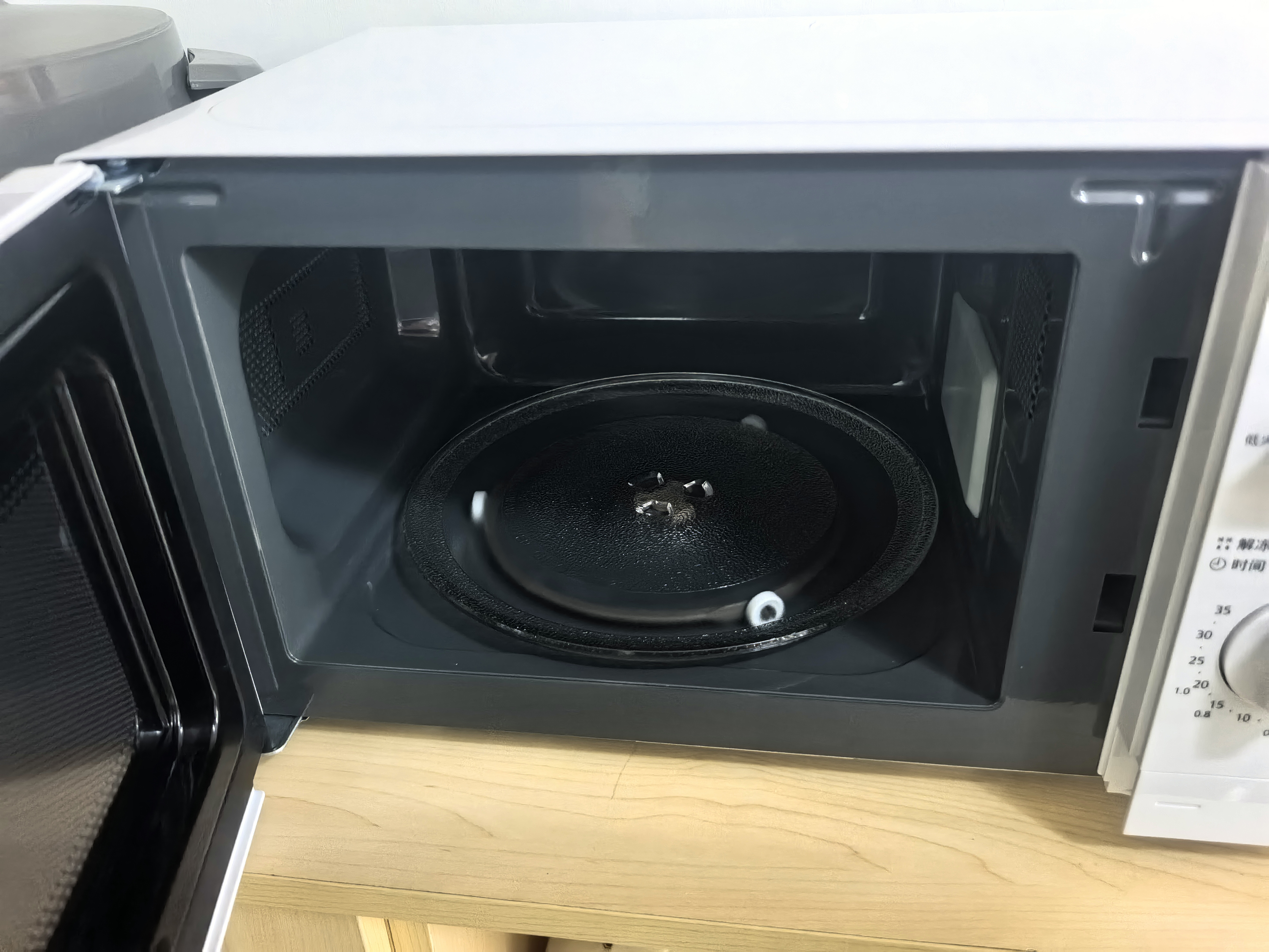 松下（Panasonic）360°转盘式加热五档火力精准控温旋钮操作化繁为简20升家用微波炉NN-SM30NW 实拍图