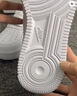 耐克NIKE女子空军一号AF1 百搭大童运动鞋DH2920-111白38 实拍图