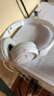 索尼（SONY） MDR-ZX110AP 耳机头戴式重低音手机电脑游戏有线耳机学生上网课学习办公耳麦 白色 实拍图