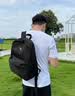 安踏（ANTA）书包双肩包男2026新款初中高中学生大容量高颜值旅行电脑男生背包 黑色-21升【大容量超轻便】 实拍图