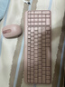 罗技（Logitech）MK251无线蓝牙键盘鼠标套装 办公商务笔记本电脑 数字键盘99键粉色键鼠套装（K251键盘+M196鼠标） 实拍图