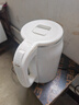 志高（CHIGO）烧水壶电热水壶电水壶双层防烫1.8L大容量家用烧水壶304不锈钢内胆大功率快速烧水 实拍图