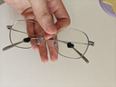 依视路（ESSILOR）爱赞全晰眼镜片1.6钻晶膜致非球面防蓝光防紫外线配镜片现片2片 实拍图