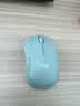 罗技（Logitech）M221 轻音鼠标 无线鼠标 办公鼠标 对称鼠标 带无线微型接收器 雾霭蓝 实拍图