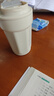 SZTAA保温杯水杯高颜值学生咖啡杯便携316不锈钢长效保温随行杯可乐杯 月牙白480ml【316+杯刷】 实拍图