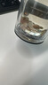 希诺抗菌玻璃杯双层防烫办公车载水杯男高档泡茶杯子XN-9607K 410mL 实拍图