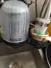 美的（Midea）水龙头过滤器家用厨房自来水净水器 活性炭12级精滤 可清洗 除氯除异味除垢 通用安装前置滤水器 1机1芯【可冲洗滤芯】活性炭增强版滤芯 实拍图