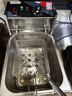 三鼎 电炸炉商用油炸锅油炸机油条机电炸锅油炸炉炸串机油条薯条机小吃设备 10L【独立开关+定温】单缸 加大单炸蓝|+盖 实拍图