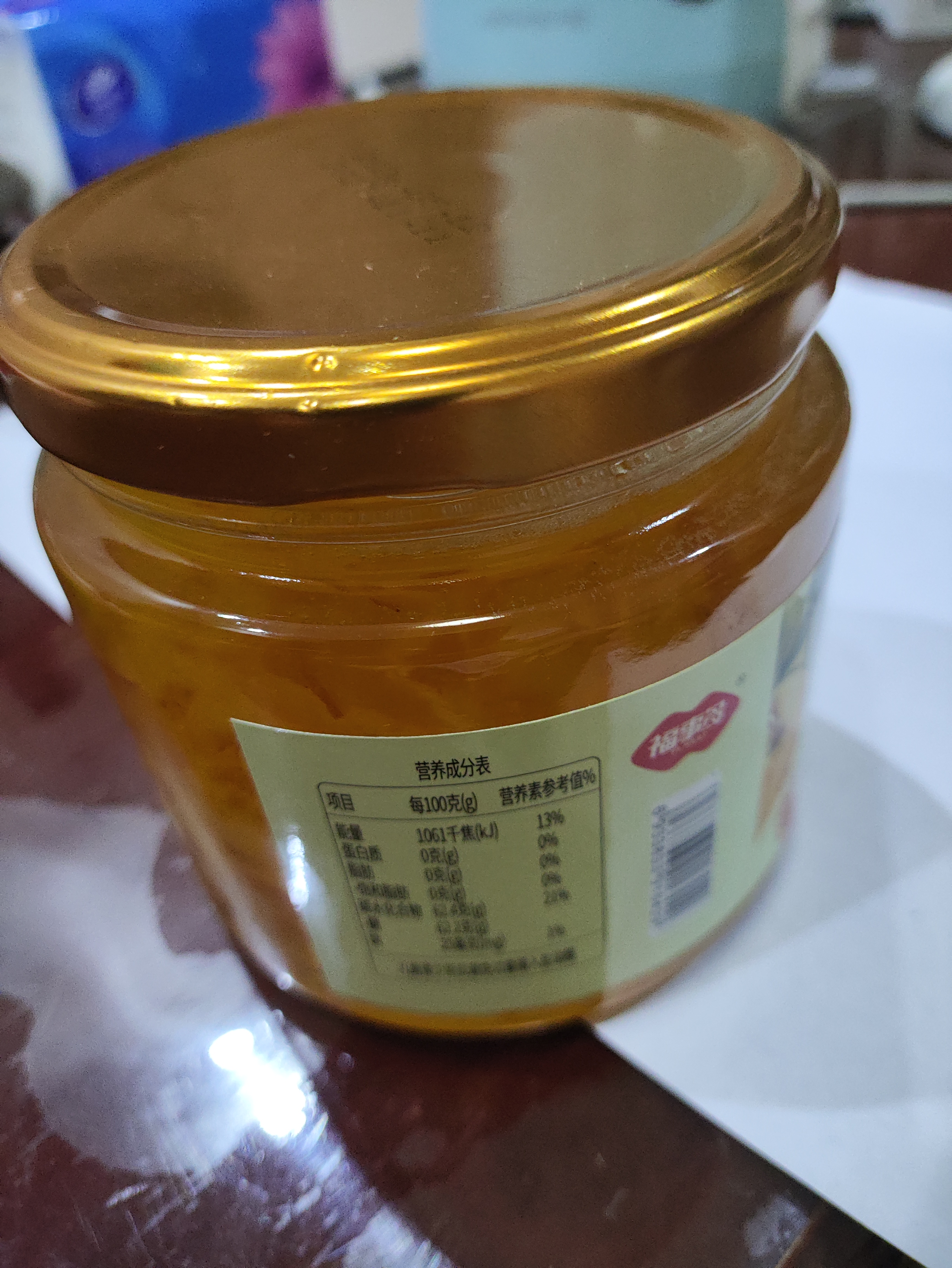 福事多蜂蜜柚子茶500g果茶泡水冲饮蜜炼果酱水果茶饮品果汁饮料冷热冲调 实拍图