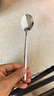 美厨（MAXCOOK）316L不锈钢勺子 食品级汤勺搅拌勺汤匙吃饭勺长柄甜品勺MCCU2474 实拍图