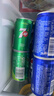 百事可乐七喜7UP 冰爽柠檬味 碳酸饮料汽水可乐 200ml*20听 迷你罐整箱装 实拍图