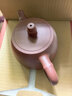 京东京造宜兴紫砂壶手工【原矿紫泥】煮茶泡茶壶茶具 竹节汉铎壶258ml礼盒 实拍图
