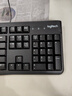 罗技（Logitech）K120 键盘 有线键盘 办公键盘 全尺寸 黑色U口 104键 实拍图