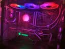 TCOMAS钛钽SJ-A080 360黑色 一体式CPU水冷散热器 大冷头加厚冷排风扇ARGB光效 支持intel/AMD 实拍图