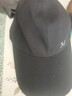 棒球帽鸭舌帽女帽子户外太阳帽遮阳休闲男士防晒加长夏季 M标黑色 均码 56 实拍图