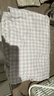 MUJI[自营限定款]女士无侧缝 双层纱织睡衣 纯棉家居服 薰衣草色 L 实拍图