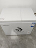 荣事达（Royalstar）双温冰柜家用小型双箱冷柜 冷藏冷冻两用柜双门商用大容量卧式冷柜节能省电 【节能省电 双温双室】136D顶开门 实拍图