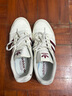 adidas NY 90 STRIPES经典运动板鞋男女阿迪达斯三叶草   汉玉白/红色/金色   42 实拍图