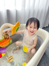 马丁兄弟儿童洗澡花洒玩具小萌鸭子婴儿喷水玩具男女孩电动淋浴戏水玩具 实拍图