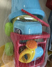 费雪（Fisher-Price）沙滩玩具7件套装 儿童户外沙滩戏水玩具挖沙铲子玩具生日礼物 实拍图
