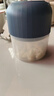 绞肉机小型打蒜器家用绞蒜切蒜器多功能辅食料理机电动蒜泥神器蒜蓉机自动切菜机压蒜器 宝蓝色- 0.26L （升级大电机） 实拍图