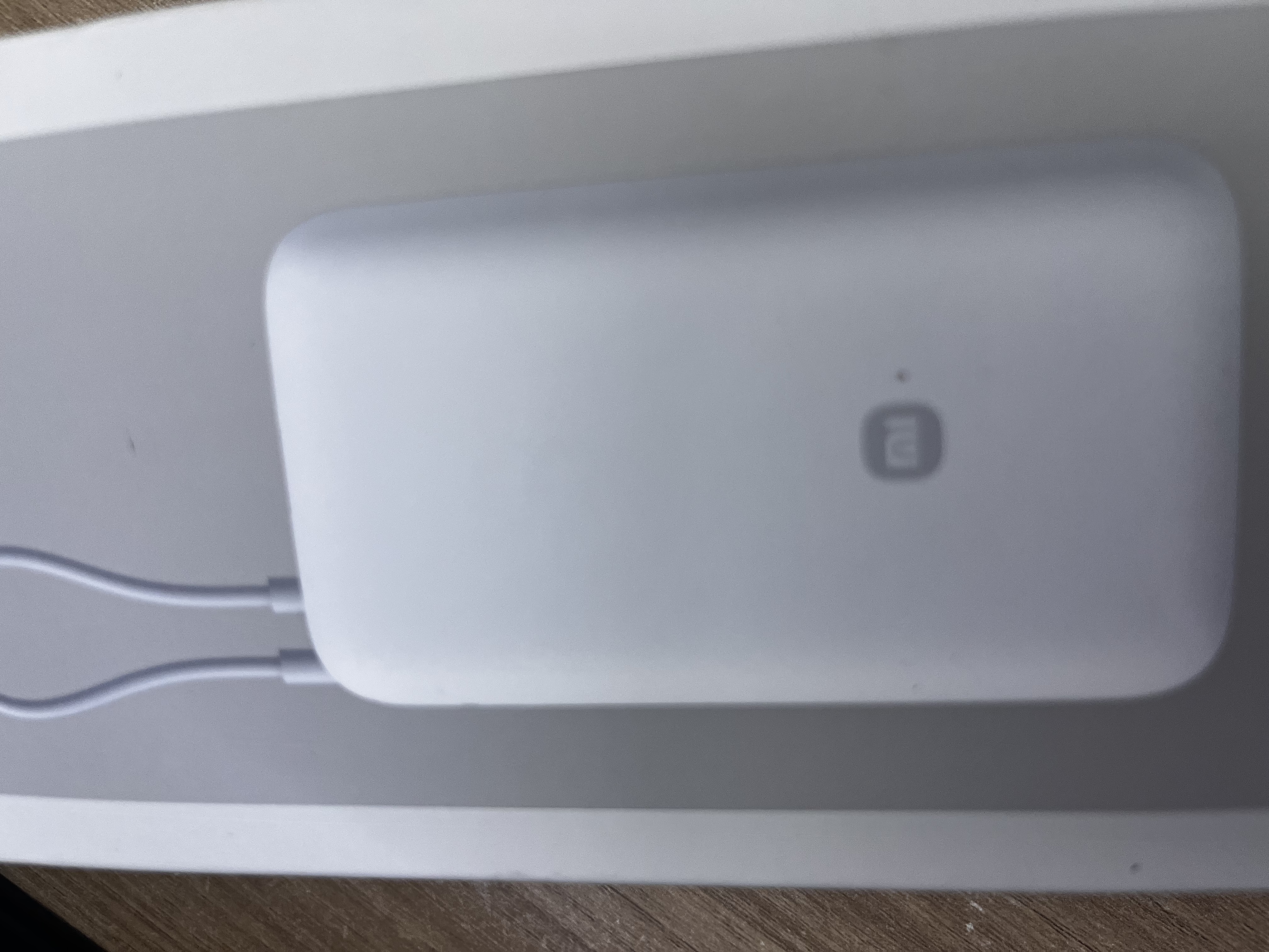 小米（MI）3C认证自带线充电宝 20000 22.5W浅灰可上飞机/火车便携  iPhone可用户外储能电源 实拍图