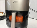 美的（Midea）空气炸锅 蒸烤一体 可视窗口 上下双热源免翻面 多功能家用 实用大容量6L 金属内腔KZC6054 实拍图