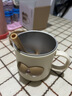 乐扣乐扣牛奶杯儿童水杯吸管杯家用喝水杯子防摔直饮杯300ml 实拍图