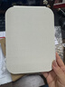 名创优品（MINISO）三色LED化妆镜便携皮套折叠化妆镜皮包镜-小号(白色) 实拍图