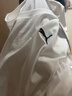 彪马（PUMA）纯棉纯色宽松短袖运动T恤男女款夏季紫色上衣 690409 黑色-01 S (170/92A) 实拍图