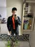 NERVE涅夫极光网眼CE2级摩托车夏季骑行服男女透气机车服夹克 黑  XL 实拍图