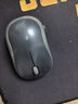 罗技（Logitech）M185鼠标 无线鼠标 办公鼠标 对称鼠标 黑色灰边 带无线2.4G接收器 实拍图