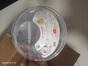inomata日本进口微波炉盖罩 家用加热饭菜专用防油防溅盖子耐高温热菜罩 加高款 1个 实拍图