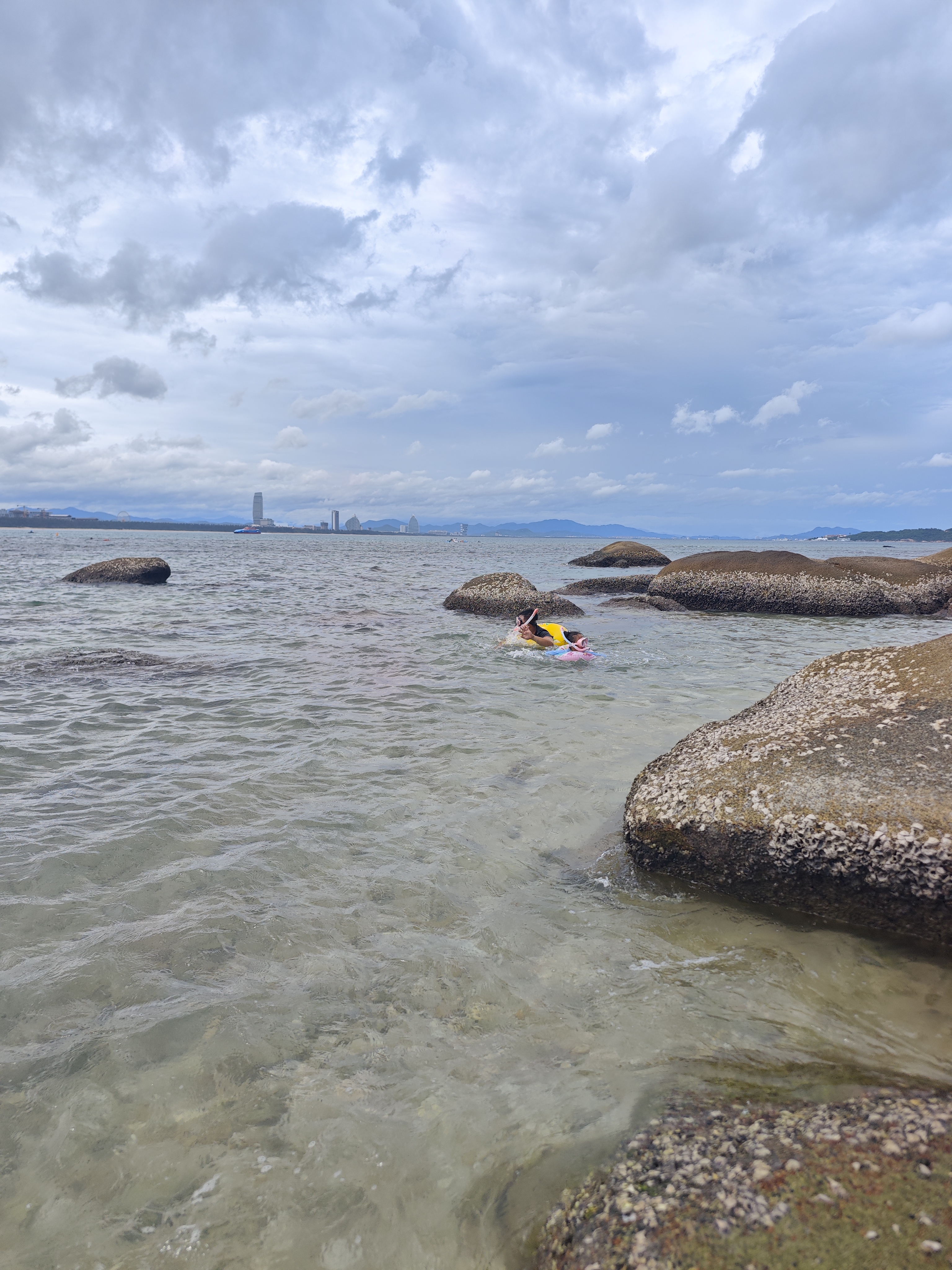 WATERTIME/水川 儿童潜水镜浮潜三宝小孩面罩泳镜水下游泳眼镜 魔力粉 实拍图