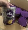 a2奶粉紫白金澳版 儿童配方牛奶粉4段6罐箱装新西兰草饲+批批严检 实拍图