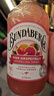 宾得宝（Bundaberg）含气葡萄柚汁饮料375ml*6玻璃瓶装  澳州进口夏日出游果汁气泡水 实拍图